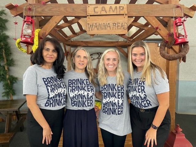 First Grade teachers Left to right: Ms. Jenkins, Ms. Cina, Ms. Meyer, Ms. Carey